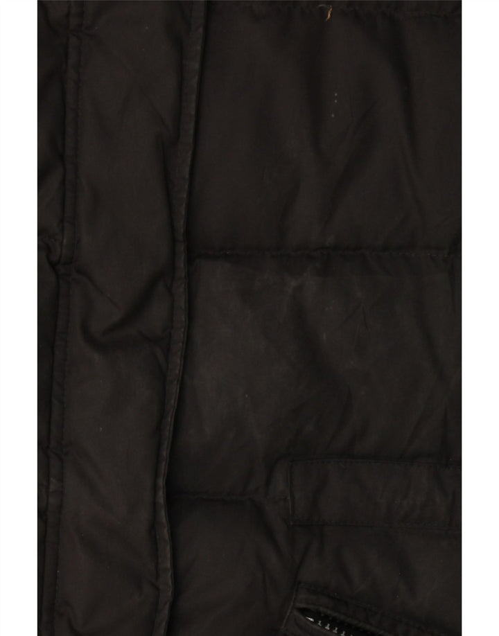 Esprit Womens Polstret Gilet UK 18 XL Sort