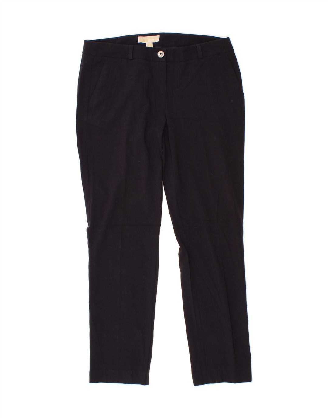 MICHAEL KORS Womens Slim Chino Trousers US 6 Medium W30 L28 Navy Blue Vintage Michael Kors and Second-Hand Michael Kors from Messina Hembry 