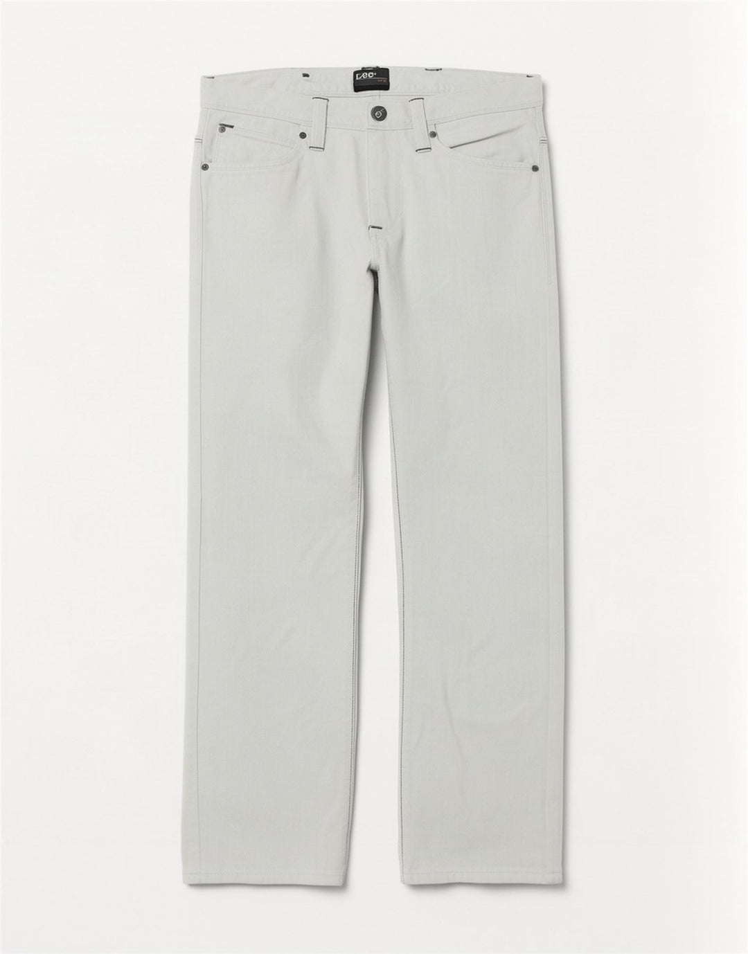 Lee Dame Zed Straight Jeans W31 L30 Hvid Bomuld