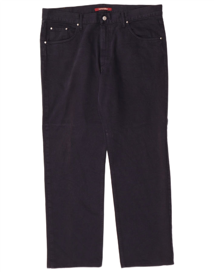 Carrera Straight Jeans til mænd W40 L31 Marineblå Bomuld