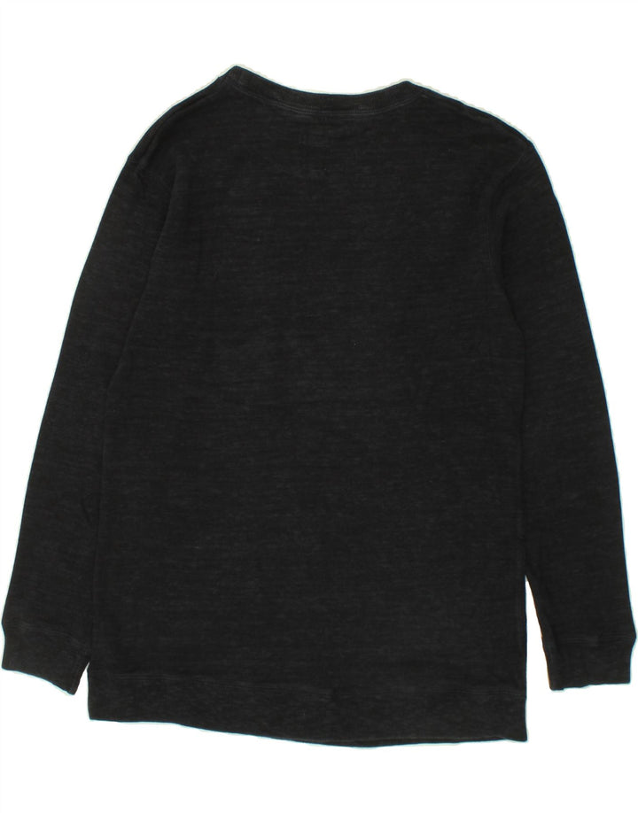 JACK WILLS Womens Sweatshirt Jumper UK 14 Large  Navy Blue Cotton Vintage Jack Wills and Second-Hand Jack Wills from Messina Hembry 