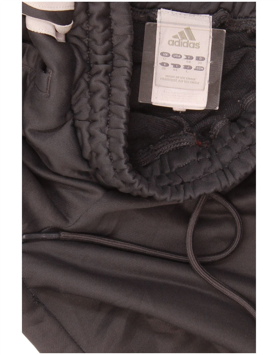 ADIDAS Træningsdragtsbukser til kvinder UK 12 Medium Sort Polyester