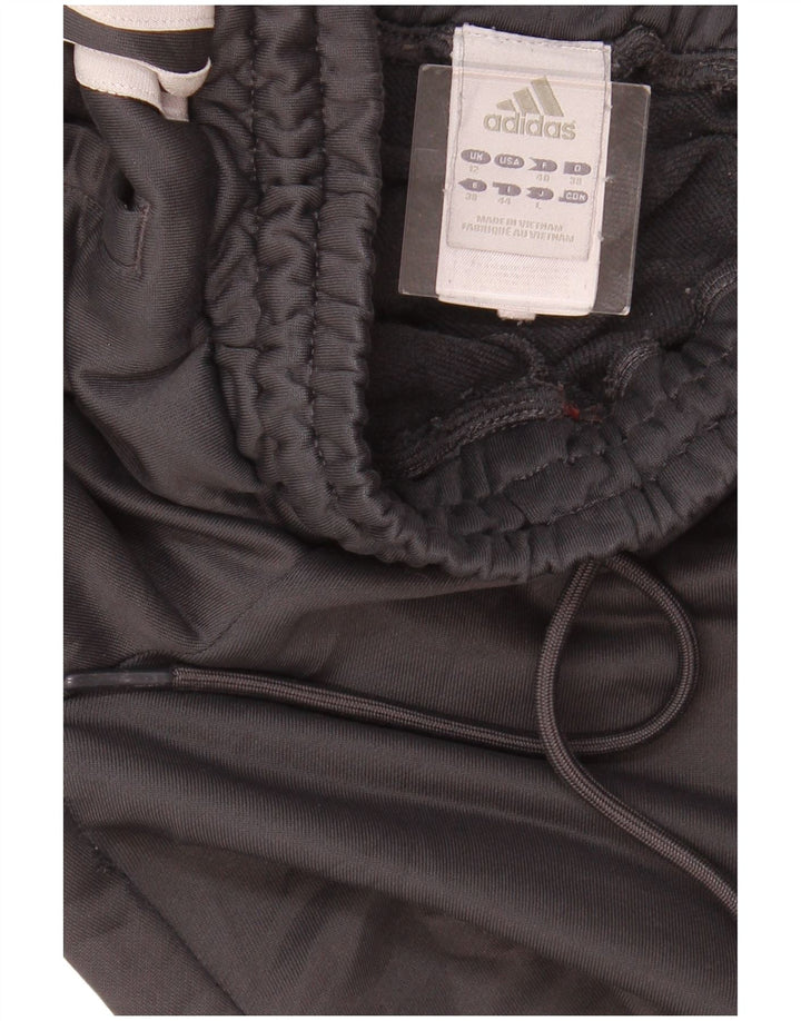 ADIDAS Træningsdragtsbukser til kvinder UK 12 Medium Sort Polyester