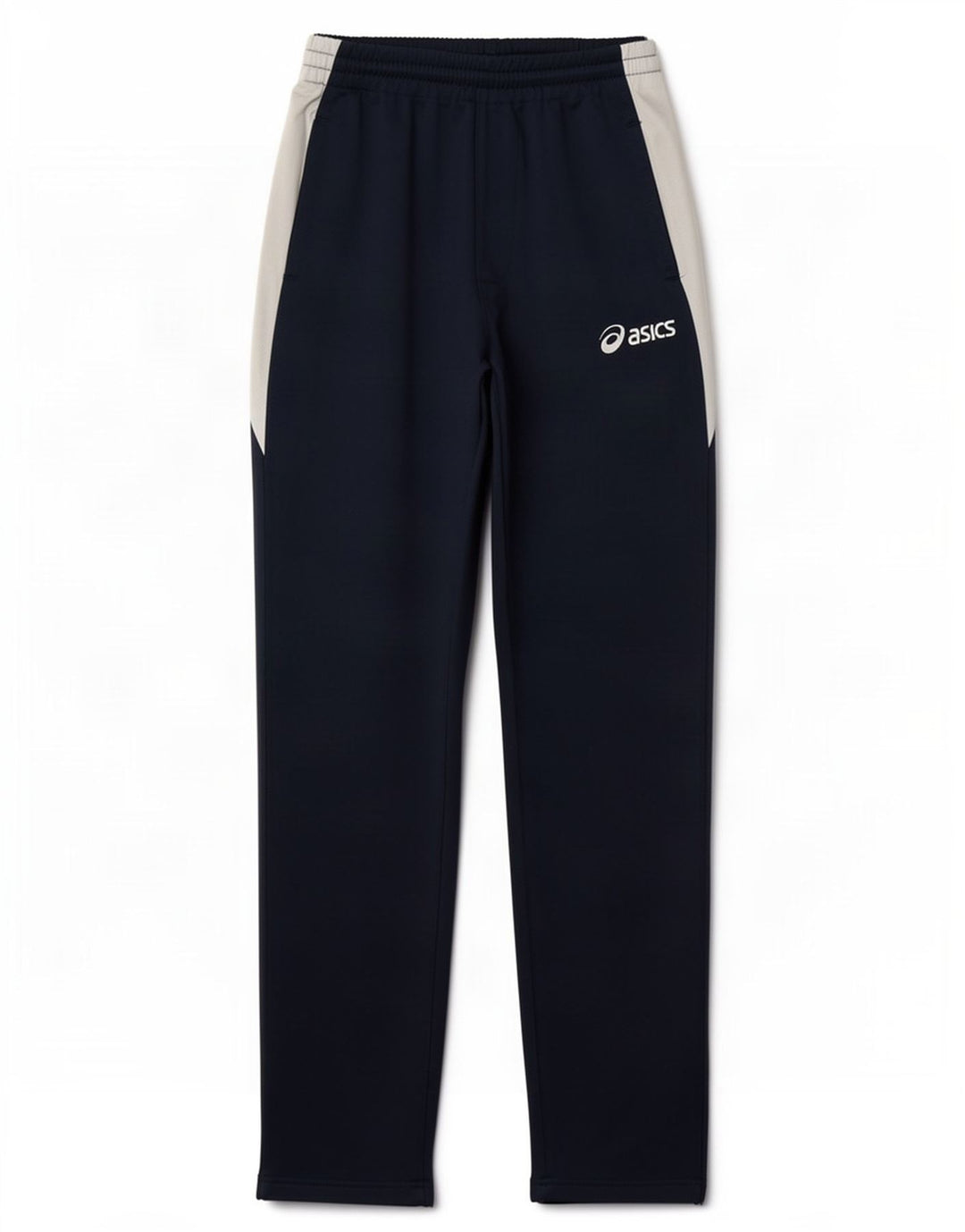 Asics Træningsdragt bukser til mænd Small Navy Blue Colourblock Polyester
