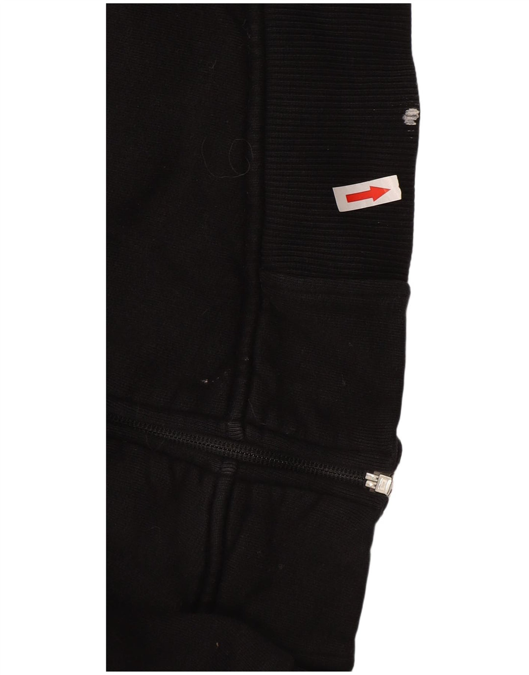 The North Face Herre hættetrøje med lynlås lille sort bomuld