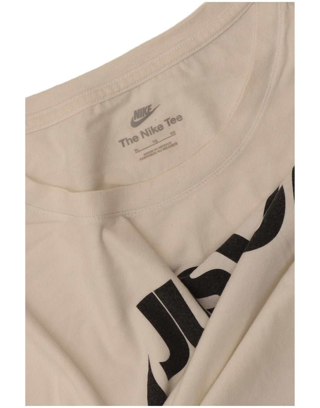Nike grafisk T-shirt top til mænd XL Hvid