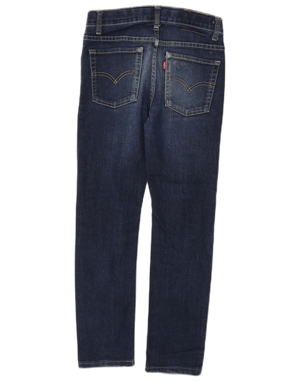 Levi's Boys 510 Skinny Jeans 9-10 år W26 L24 Marineblå Bomuld