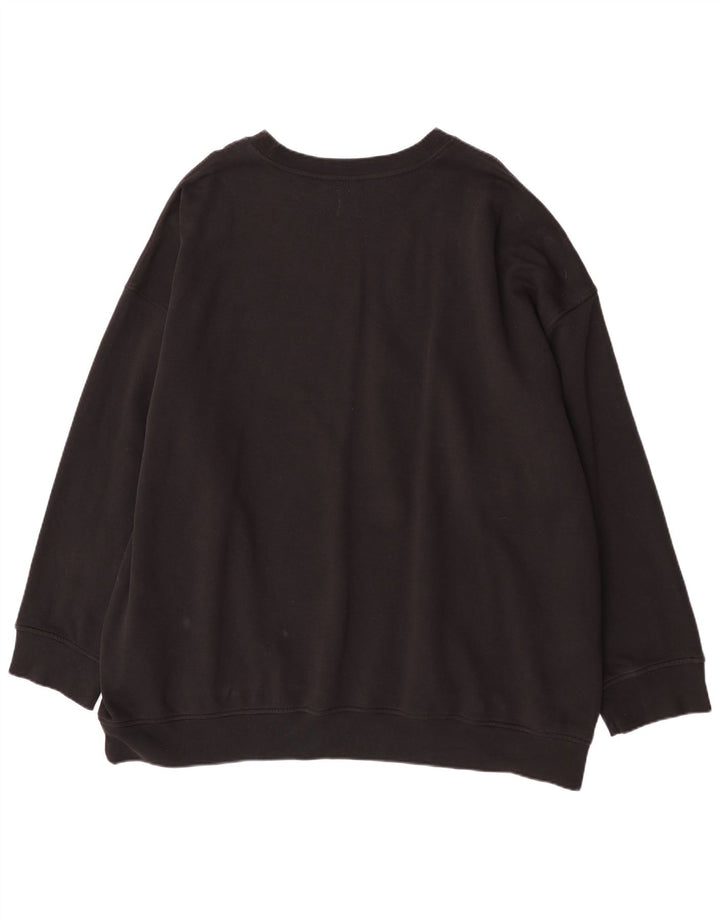 Levi's Herre Relaxed Fit Sweatshirt Jumper 5XL Sort Bomuld