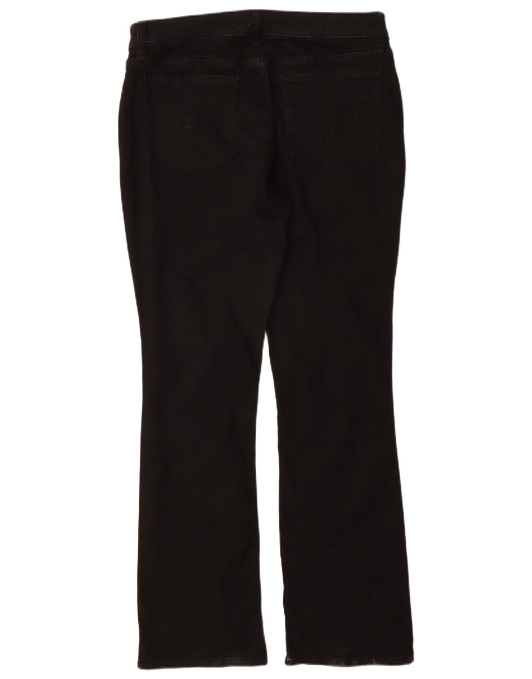 Lee Dame Mid Rise Bootcut Jeans US 16 2XL W36 L32 Sort Bomuld