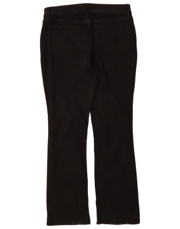 Lee Dame Mid Rise Bootcut Jeans US 16 2XL W36 L32 Sort Bomuld