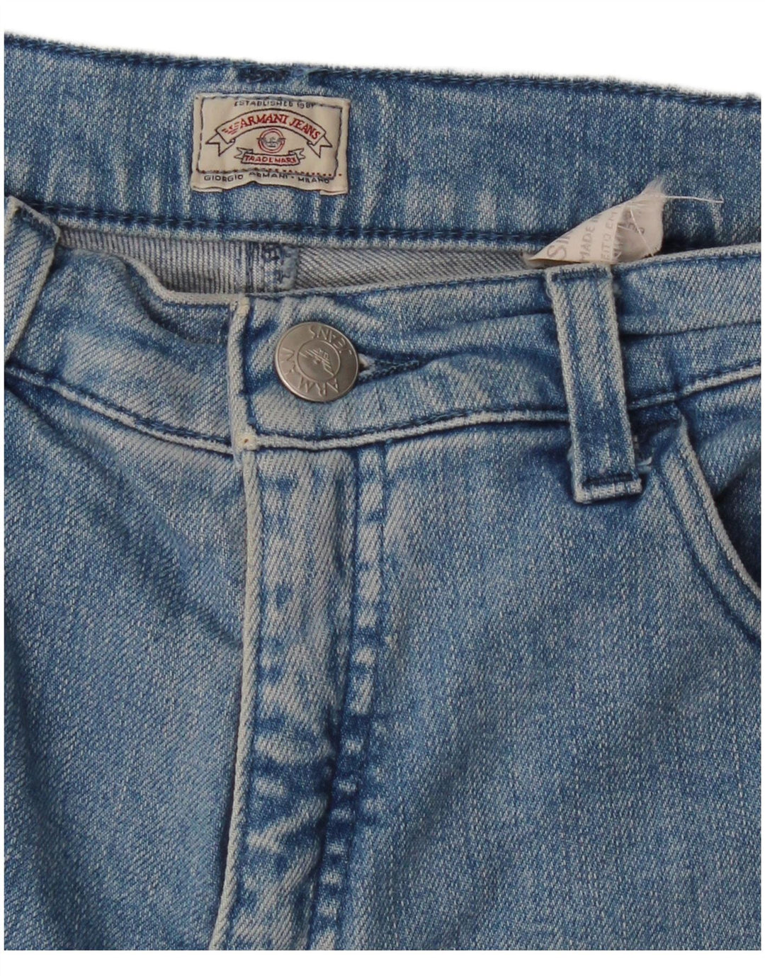 Armani Dame Slim Jeans W24 L31 Blå