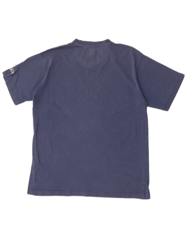 Reebok herre T-shirt top lille marineblå bomuld