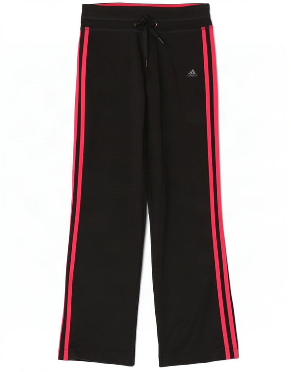 Adidas Womens Climalite træningsdragt bukser UK 4/6 XS sort polyester