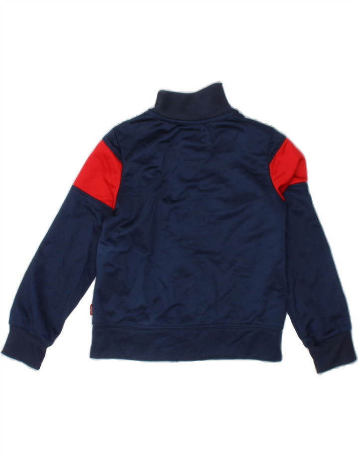 LEVI'S Baby Boys Tracksuit Top Jacket 18-24 Months Navy Blue Colourblock Vintage Levi's and Second-Hand Levi's from Messina Hembry 