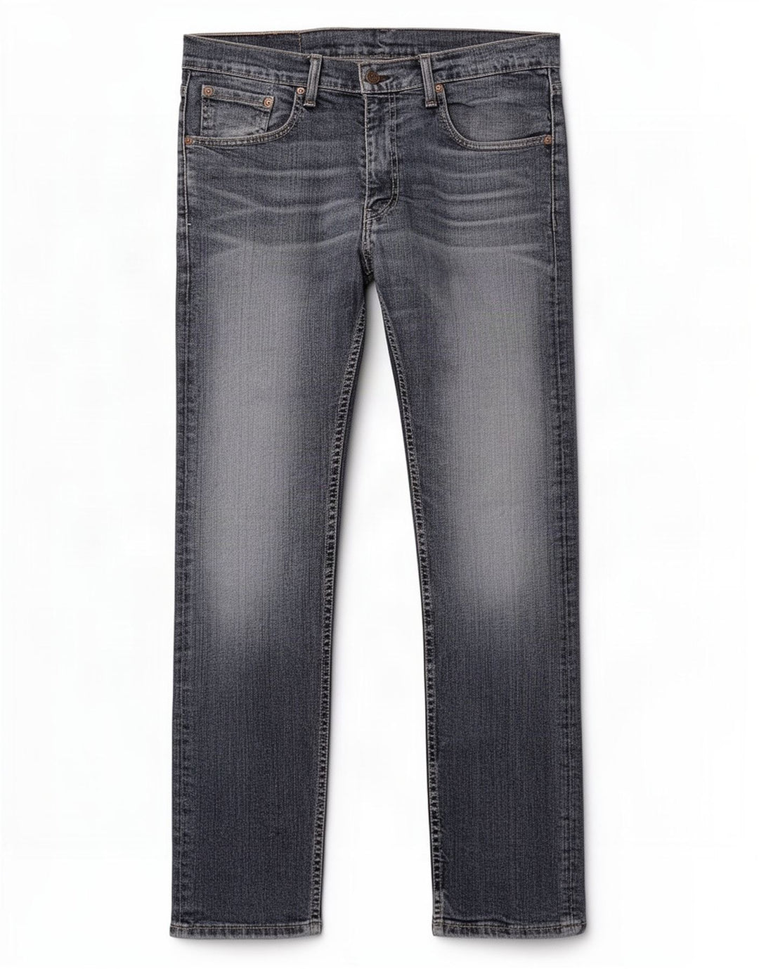 Levi's Herre 505 Straight Jeans W32 L30 Blå Bomuld