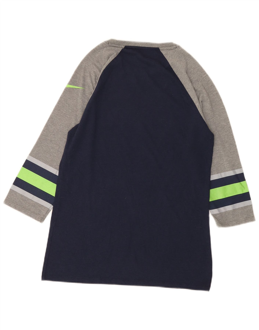 Nike Herre Seattle Seahawks Grafisk Top 3/4 ærme lille marineblå