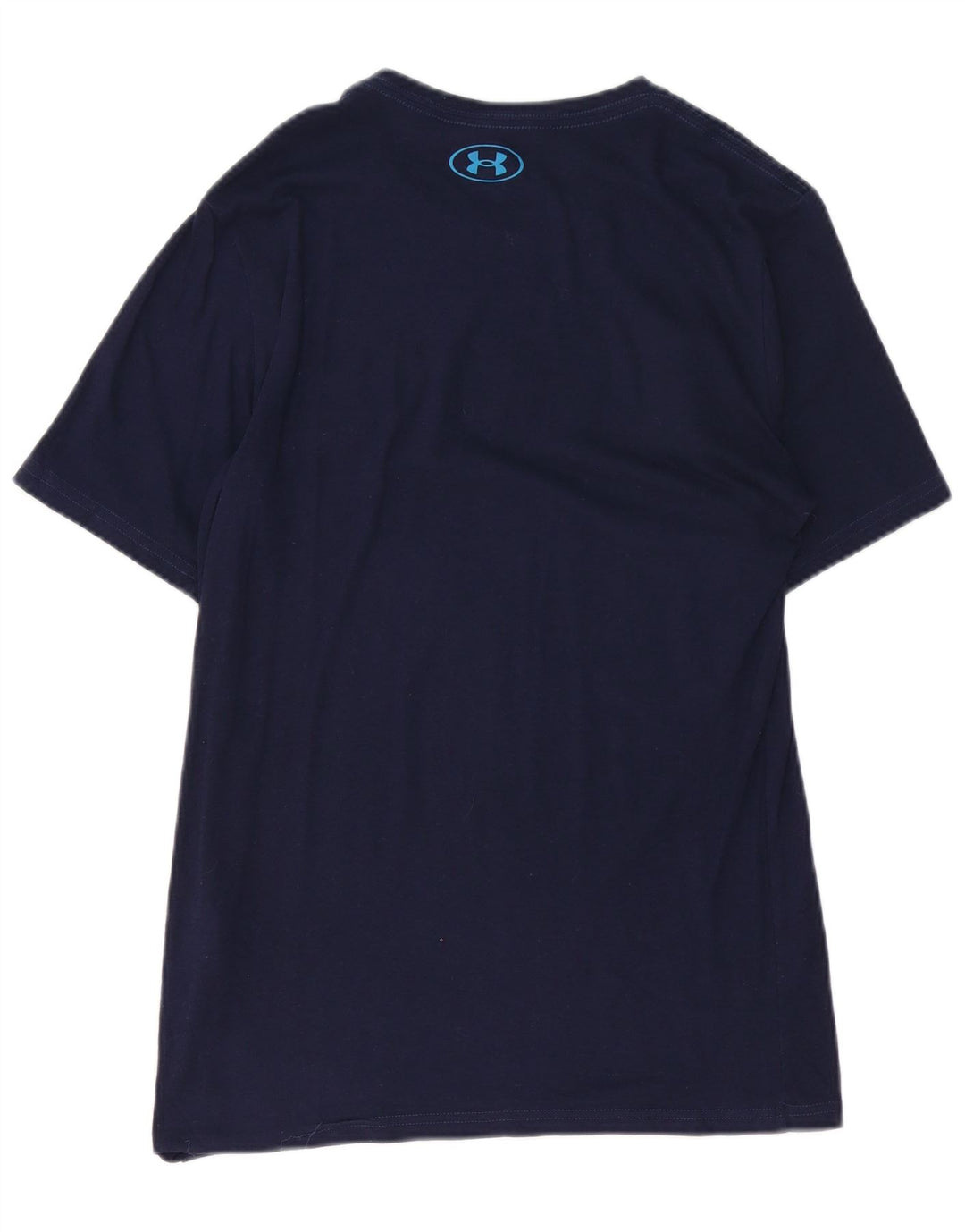 UNDER ARMOUR Herre grafisk T-shirt top lille marineblå bomuld