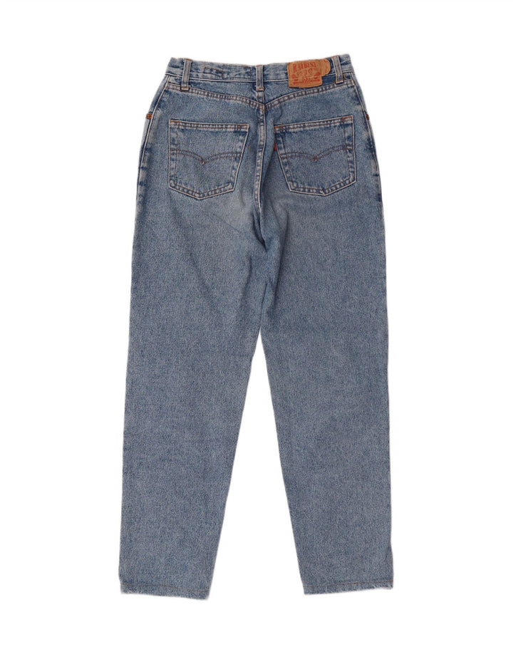 RAYBEST Womens Basic Tapered Jeans IT 44 Medium W28 L28 Blue Cotton