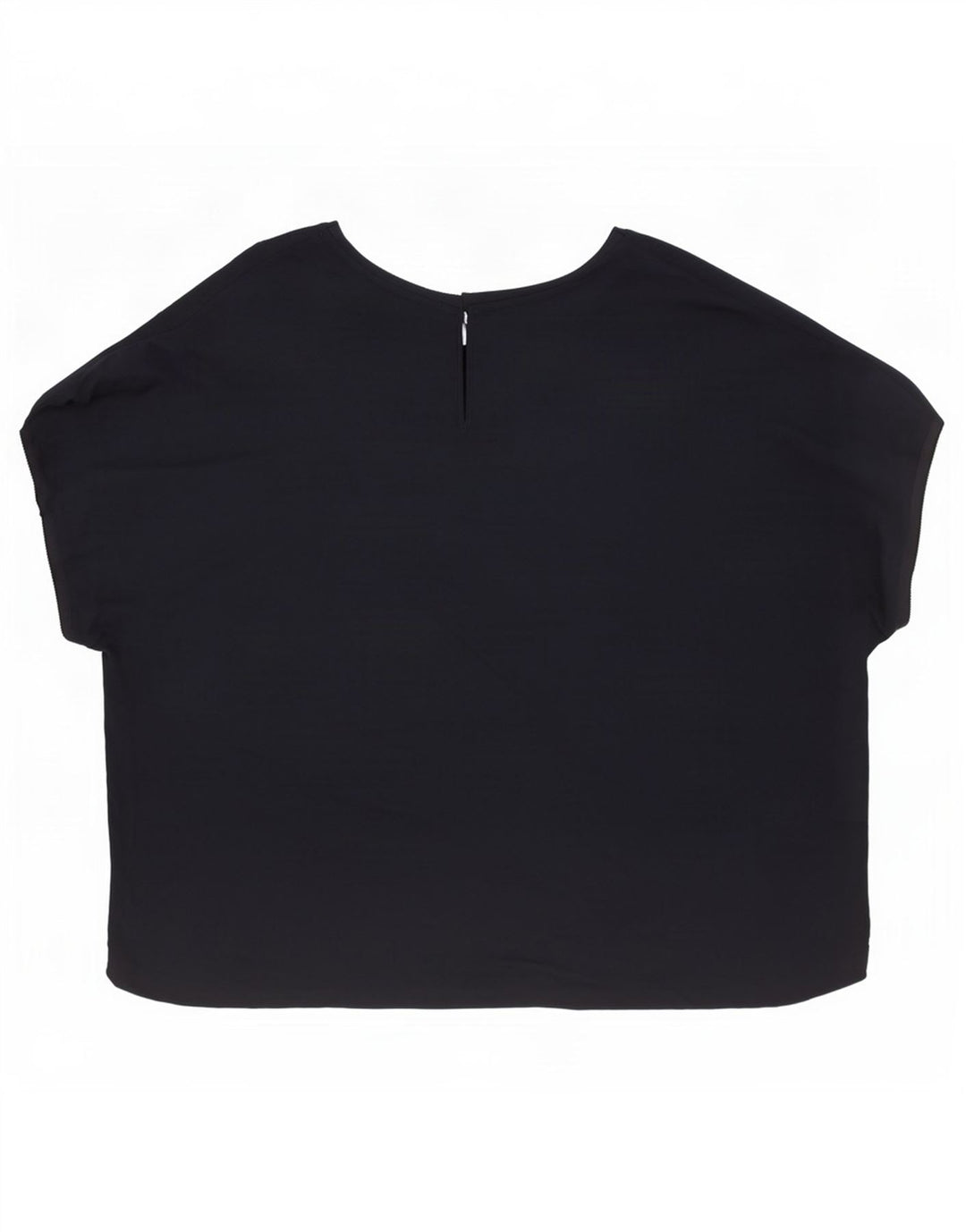 Marks & Spencer Dame Oversized Bluse Top UK 20 2XL Navy Blue