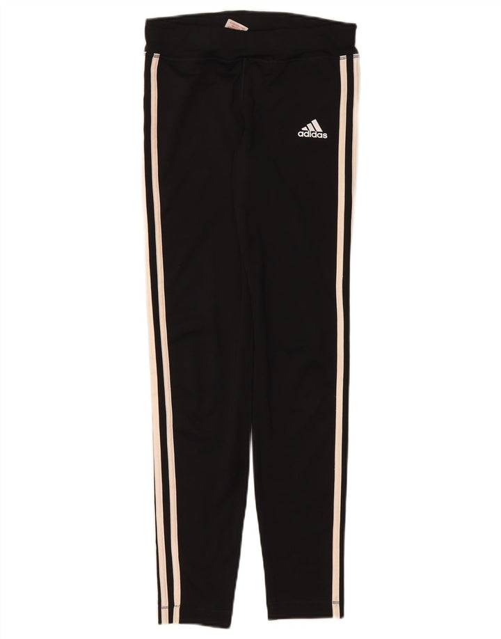 ADIDAS Piger Climalite Leggings 13-14 år Stor sort polyester