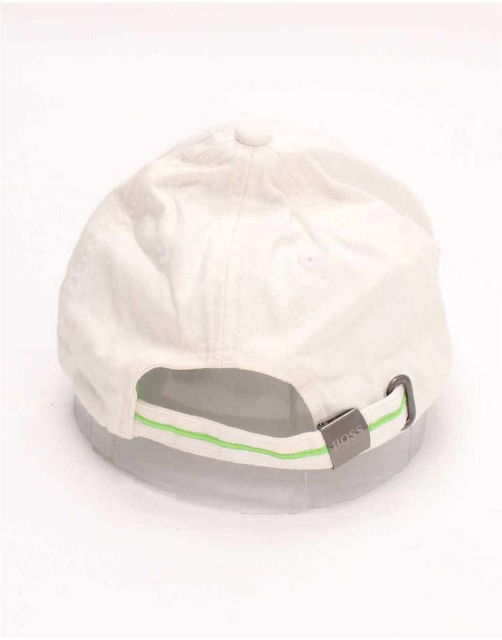 Hugo Boss Herre grafisk baseballkasket One Size hvid bomuld