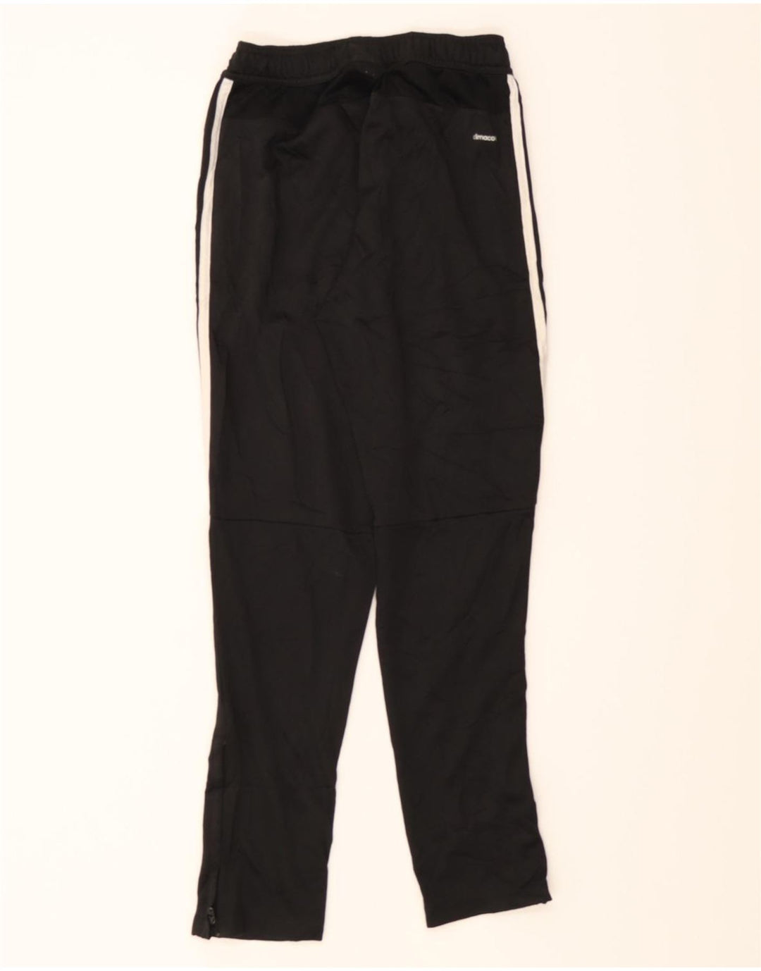 ADIDAS Womens Climacool Tracksuit Trousers UK 8 Small  Black Polyester Vintage Adidas and Second-Hand Adidas from Messina Hembry 
