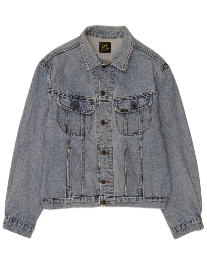 Lee Herre Riders Denim Jacket UK 40 Large Blue