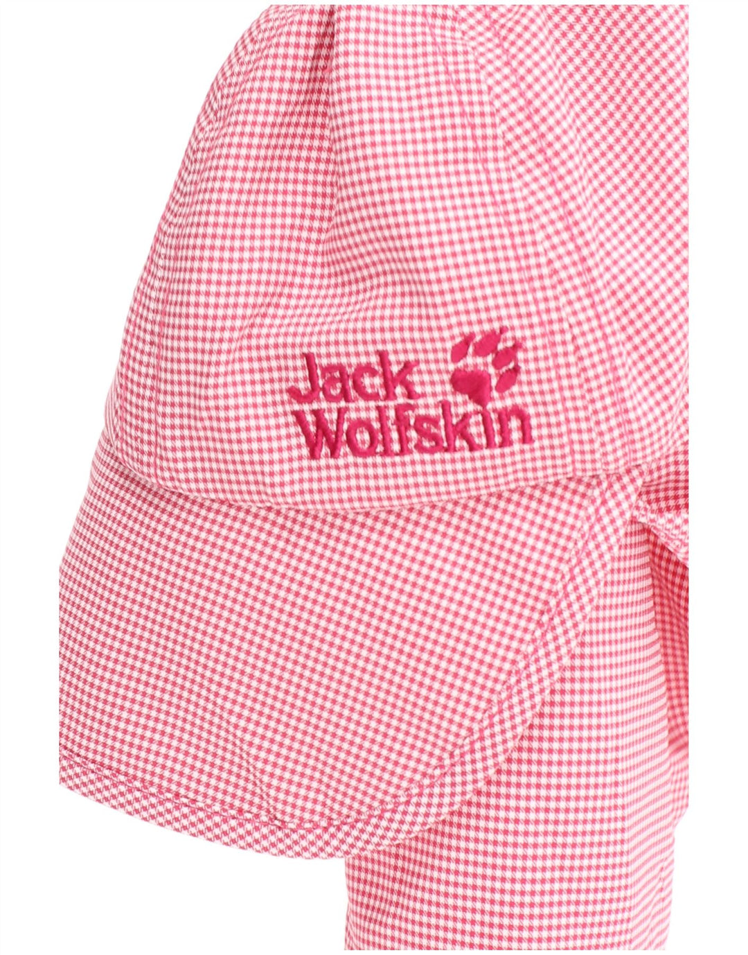 Jack Wolfskin Piger Hals Drape Trapper Hat 4-5 år Lille Pink Houndstooth
