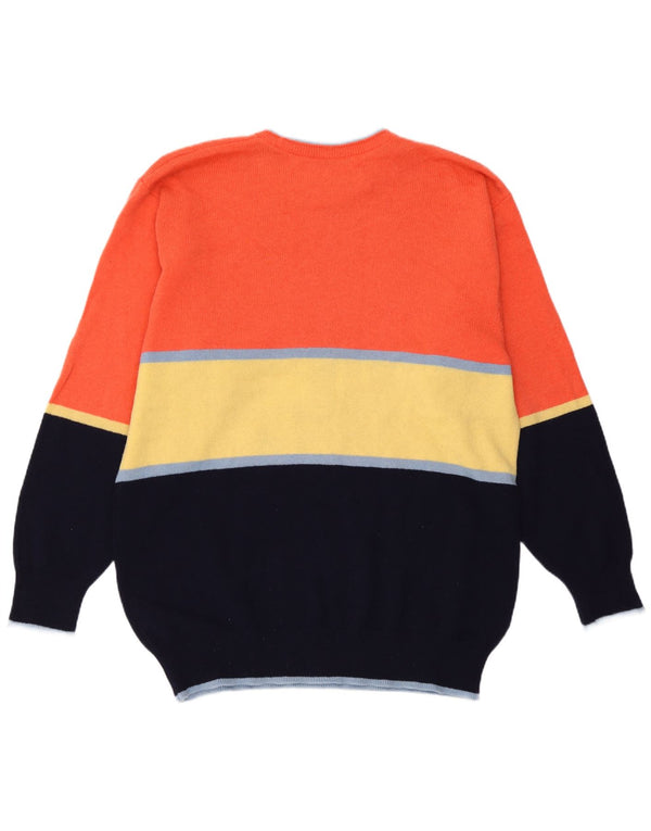 Marks & Spencer Herre Golf Crew Neck Jumper Sweater Medium Flerfarvet