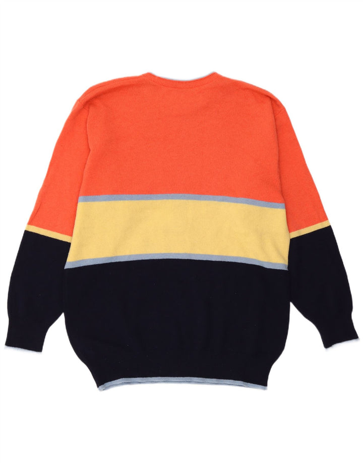 Marks & Spencer Herre Golf Crew Neck Jumper Sweater Medium Flerfarvet