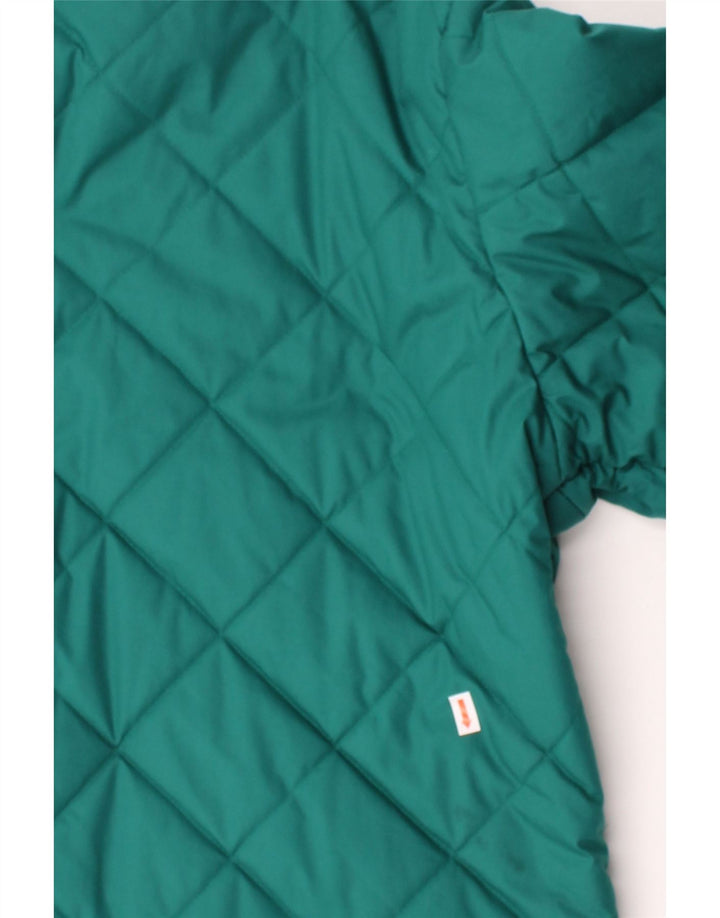 FILA Mens Quilted Jacket IT 54 2XL Green Polyester Vintage Fila and Second-Hand Fila from Messina Hembry 