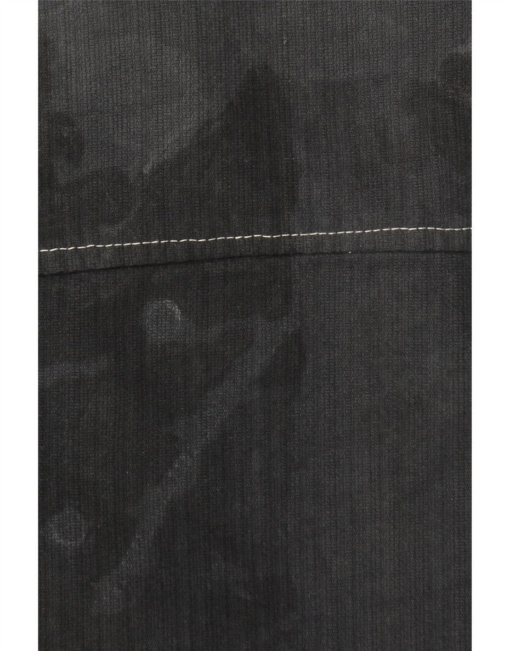 Gas Herre Utility Jacket UK 38 Medium Black Cotton
