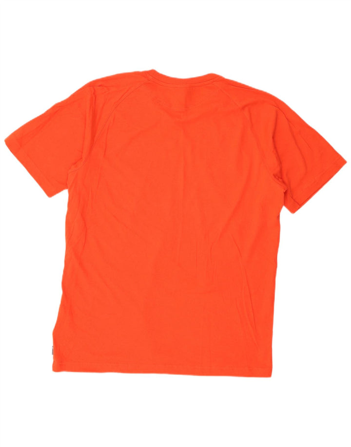 Adidas Herre T-Shirt Top Stor Orange Bomuld