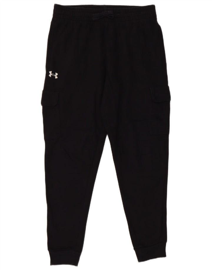 Under Armour Herre Cargo Træningsdragt Bukser Jogger Stor Sort Bomuld