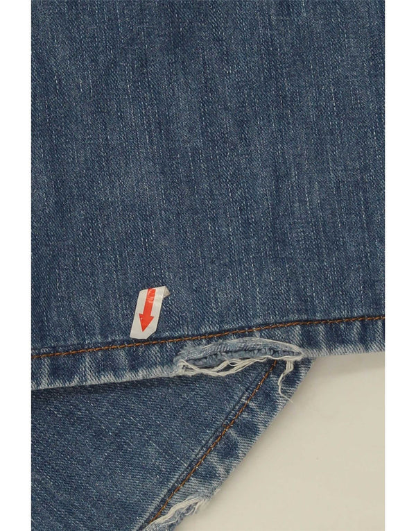 Lee Mens Brooklyn Straight Jeans W36 L31 Blå Bomuld