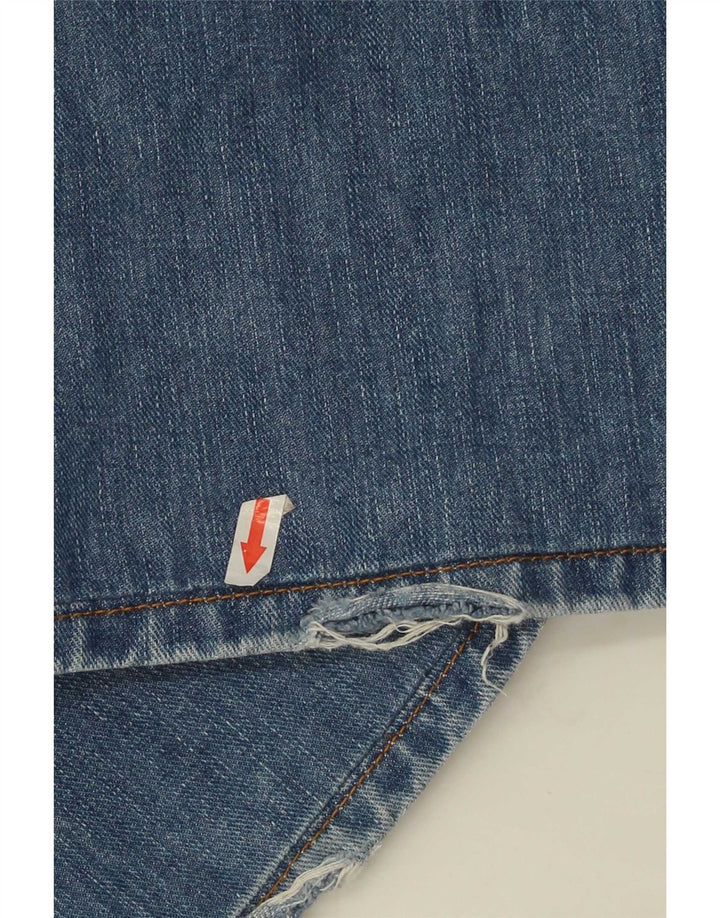 Lee Mens Brooklyn Straight Jeans W36 L31 Blå Bomuld