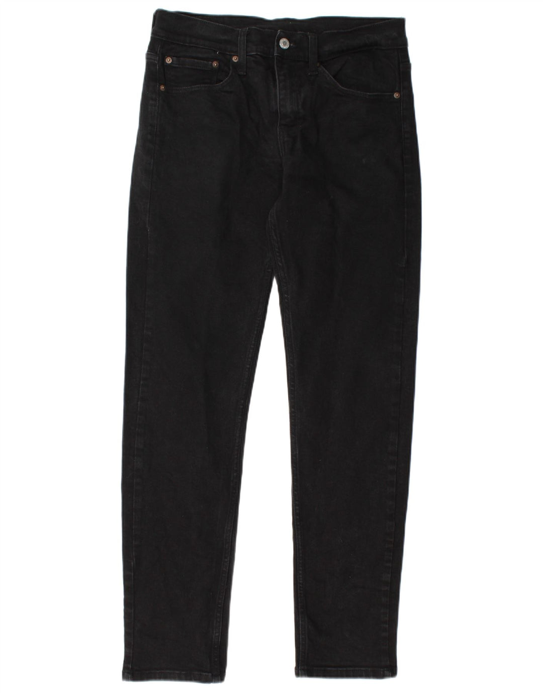 Levi's Herre 511 Slim Jeans W32 L32 Sort Bomuld