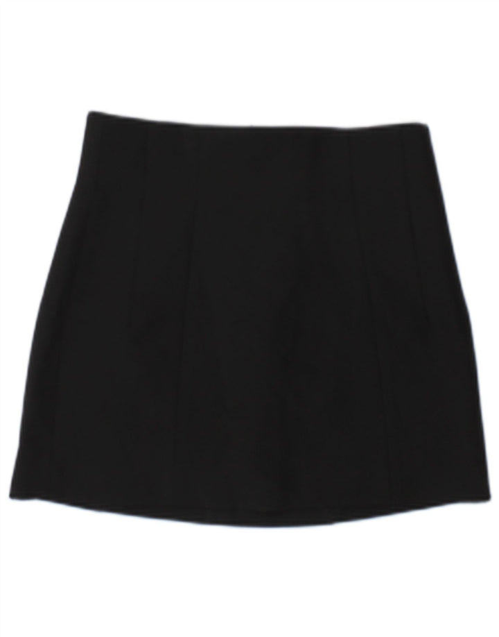 Zara Mini-nederdel til kvinder Small W26 Sort