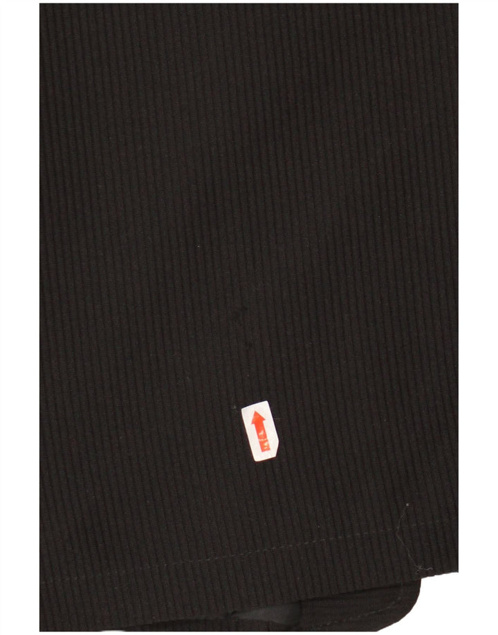 TIMEOUT Herrevest Lille sortstribet polyester