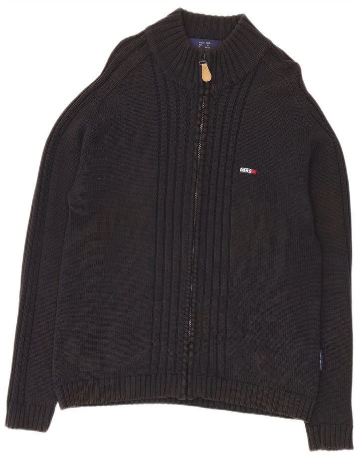 BOMULD REPUBLIK Herre cardigan sweater Medium marineblå bomuld