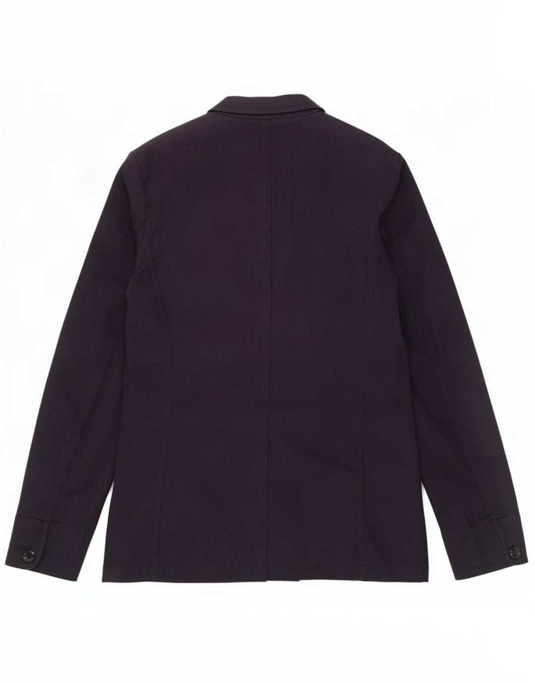 Zara Herre Double Breasted Blazer Jacket UK 38 Medium Navy Blue Bomuld