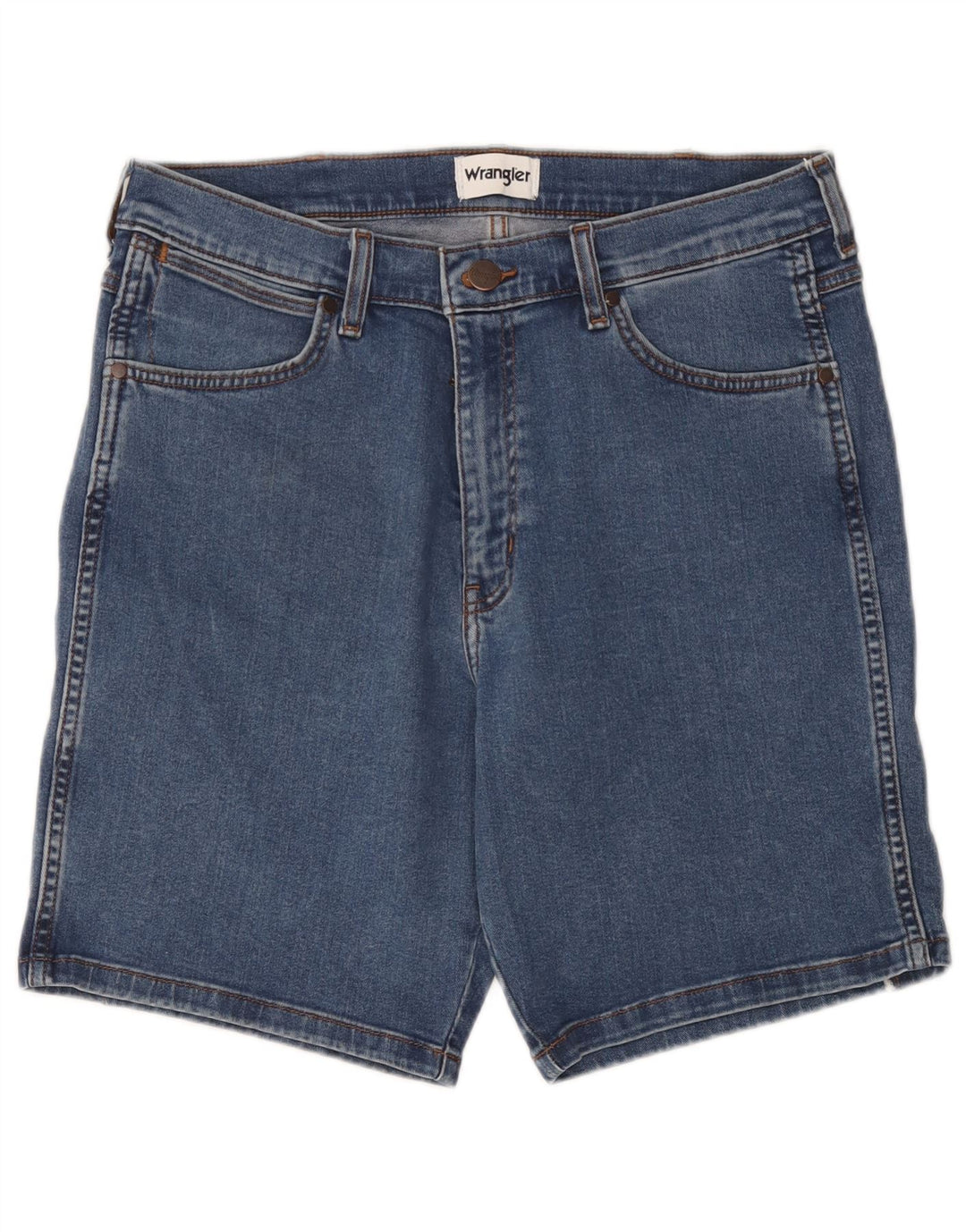 Wrangler Denim Shorts til mænd W34 Large Blue Bomuld