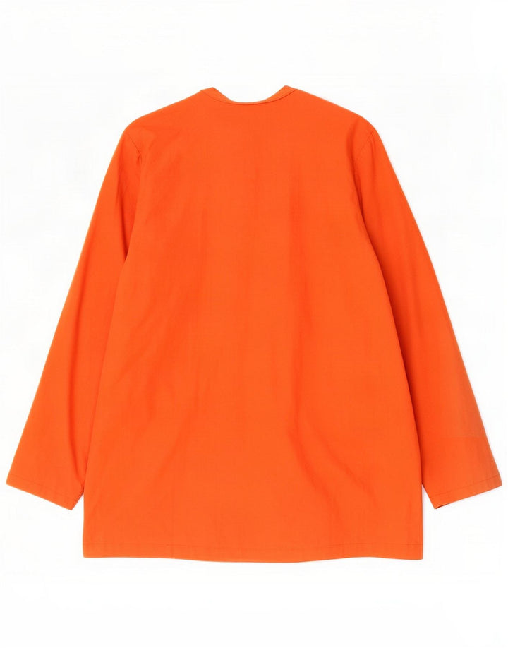 Hagarty Dame Oversized Blazer Jacket UK 16 Large Orange