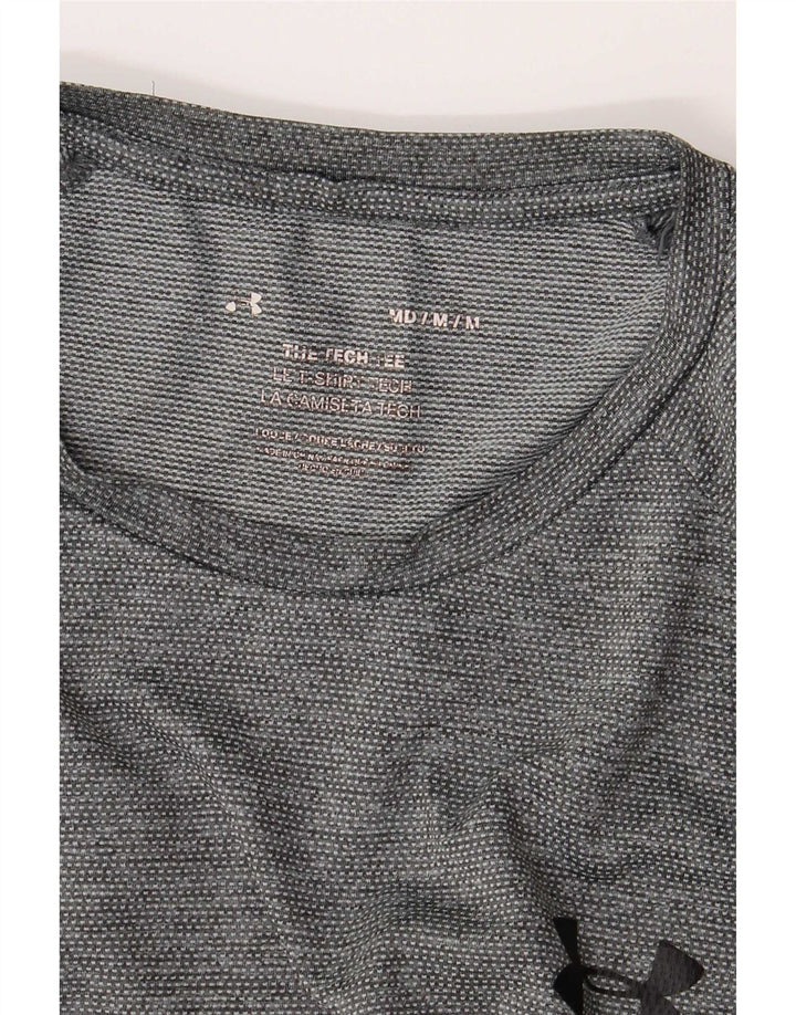 Under Armour Herre T-Shirt Top Medium Grå Flecked