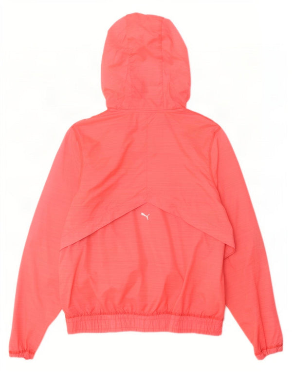Puma Dame Grafisk Træningsdragt Topjakke UK 16 Stor Pink Nylon