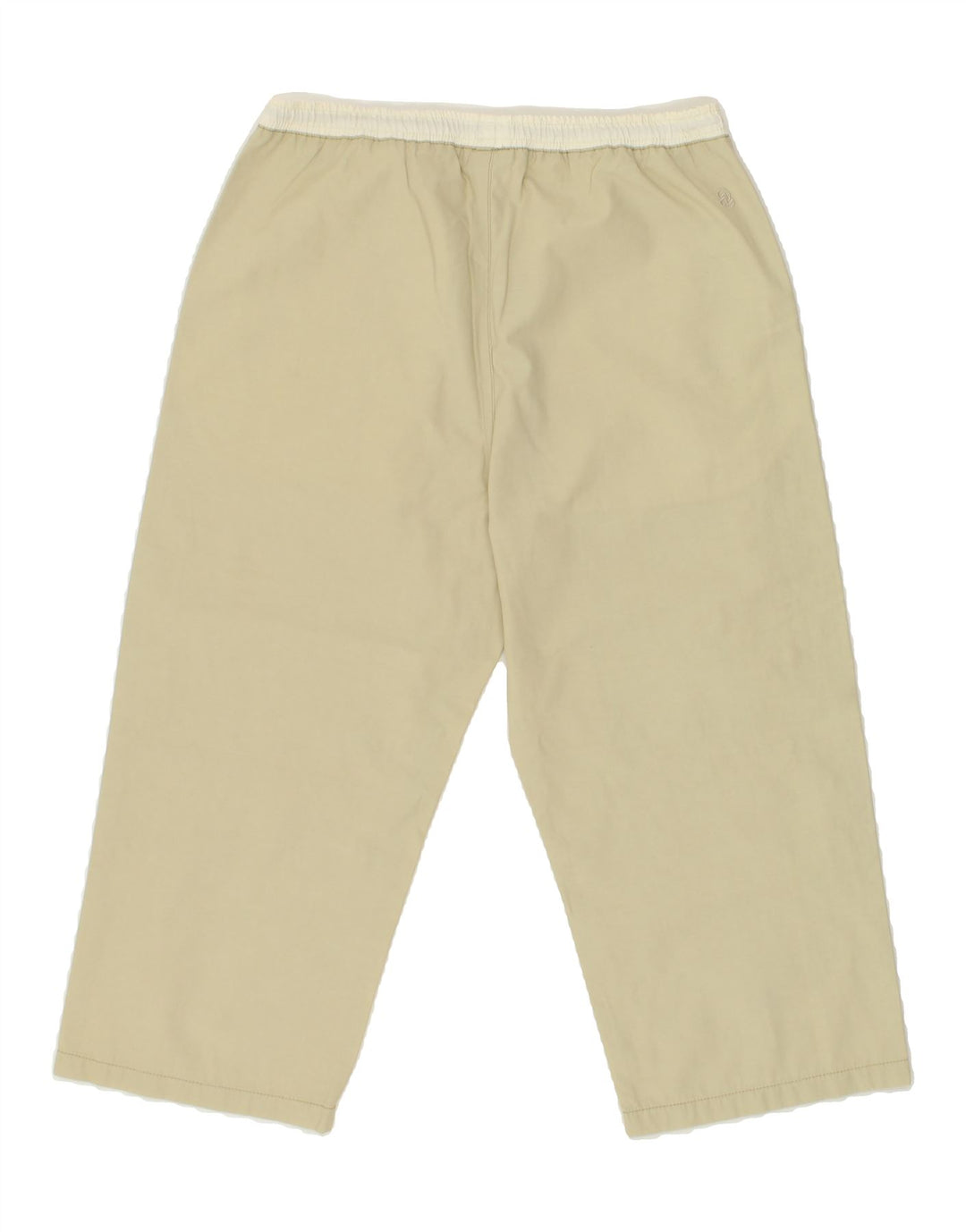 INVICTA Womens Straight Capri Trousers  Small W28 L20 Beige Cotton Vintage Invicta and Second-Hand Invicta from Messina Hembry 