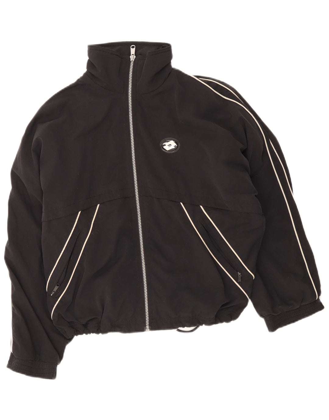Lotto Herre Loose Fit træningsdragt Topjakke XS Sort Polyester