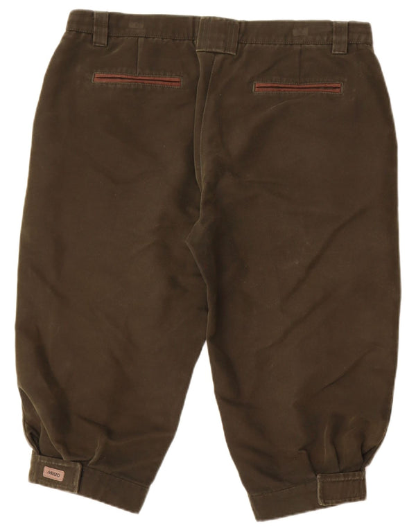 Musto Bermuda Shorts til kvinder UK 16 Large W34 Khaki Cotton