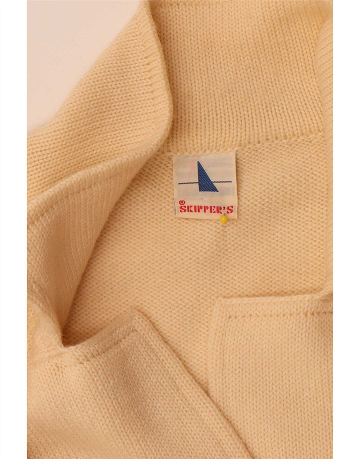 Skipper's Dame Cardigan Sweater IT 50 XL Gul Uld