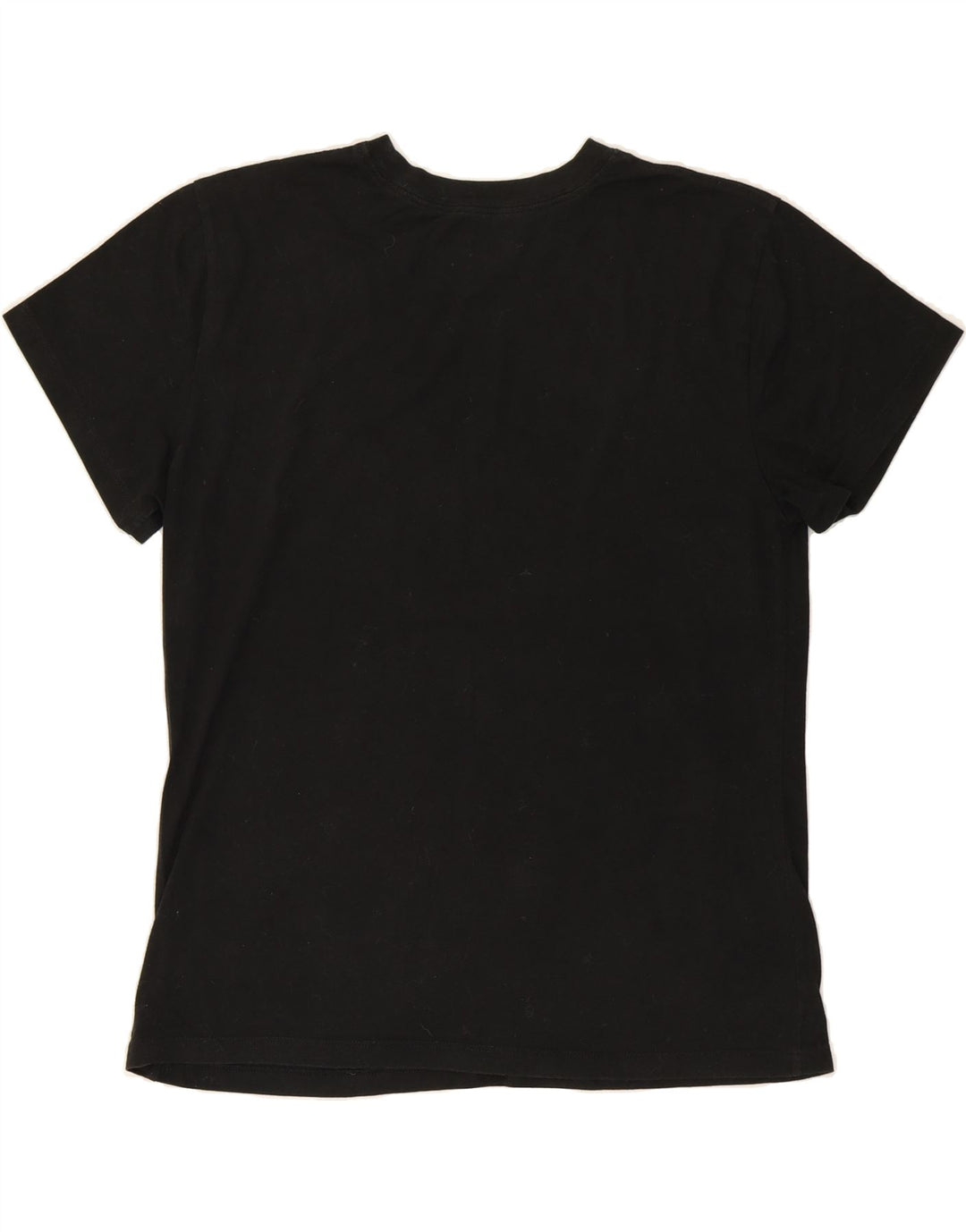 CHAMPION Womens Graphic T-Shirt Top UK 16 Large Black Vintage Champion and Second-Hand Champion from Messina Hembry 